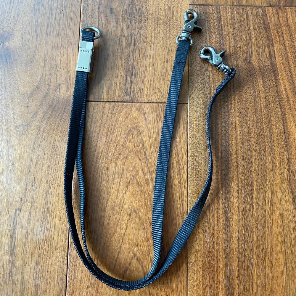 [Sporn] Black Double Dog Coupler Leash